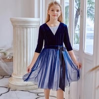 فستان كحلي جميل