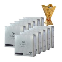 10علب فحم شذا فضي 40 قرص+ مبخرة مجانا