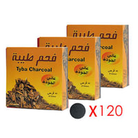 فحم طيبة سريع الاشتعال 40 قرص