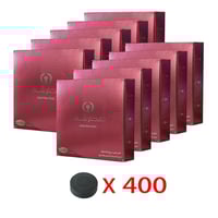 10علب فحم شذا احمر 40 قرص+ مبخرة مجانا