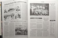 Football Chronicle .by Norman Barrett. hardcover ....