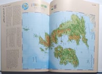 أطلس العالم . الصفحات 107 صفحة من الحجم الكبير