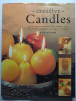 Creative Candles .hardcover 125 page . big size