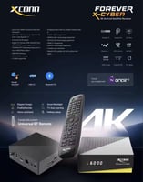 رسيفر اكسكون اندرويد - Xconn cyber android 4K
