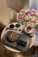 مبخرة الحرف أسود