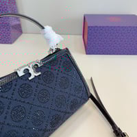 شنطة يد توري بورش ميني لامع