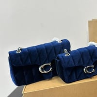 شنطة كتف كوتش مقاس كبير مخملي