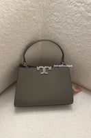 شنطة يد توري بورش ميني رصاصي