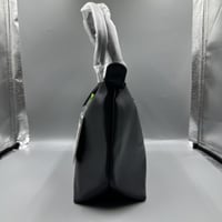 شنطة لونج شامب جلد أسود