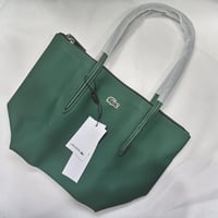 شنطة لاكوست فيس أخضر