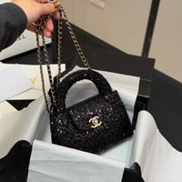 شنطة يد شانيل قليتر أسود