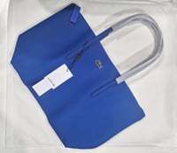 شنطة لاكوست فيس ازرق