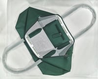 شنطة لاكوست فيس أخضر