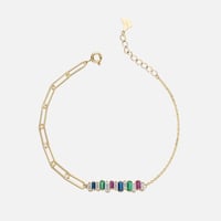 سوار الطيف الذهبي – لمسة من الألوان