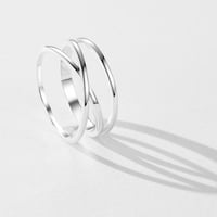 خاتم فضة إسترلينية بتصميم متشابك (فضة استرليني 925...