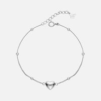 سوار الحب النقي الفضي (فضة إسترليني 925)