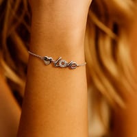 سلسلة القلب المضيء: همسات الحب (فضة إسترليني 925)