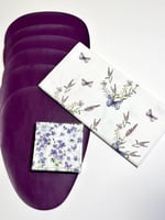 طقم فاليري من الافندر يخدم ٦ اشخاص (( 20 مناديل ور...