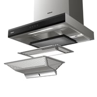 شفاط روبام حرف T مقاس 60 سم بقوة شفط 1200 متر مكعب...