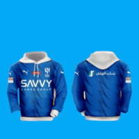 بلوفر نادي الهلال بألوان متعددة -23-24 متجر النرجس