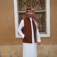 صدرية الشتاء الفخمة المزدوجة الوجهين