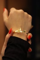 أسواره بحفر الاسم - مطلي بالذهب