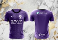 تيشرت نادي الهلال البنفسجي لموسم 2025|متجر النرجس