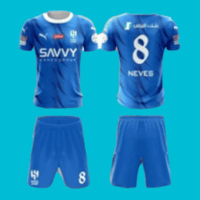 طقم الهلال الازرق الأساسي 23-24 من النرجس