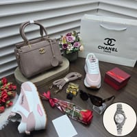 طقم فاخر للنساء | أناقة متكاملة من شنطة لحذاء