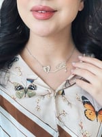 سلسال بالاسم مع حروف وسط القلب