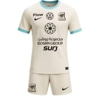 طقم نادي الاتحاد السعودي الجديد 2026بلون كريمي فاخ...