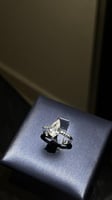 خاتم شبيه الالماس فخم