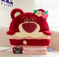 بطانية و مخدة لوتسو