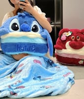 بطانية و مخدة ستيتش