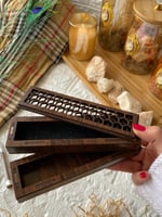 مبخرة خشب الحجم الوسط