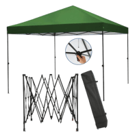 مظلة 3x3 قابلة للطي مع شنطة حمل + رواق اضافي