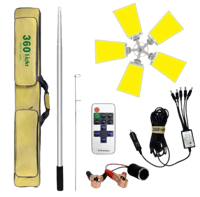 لمبة سنارة 5 شريحة مع شنطة FR-05 COB