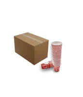 كرتون كاسات ورق جيلاني 50 حبة * شد 20 ( 1000 كاسة...