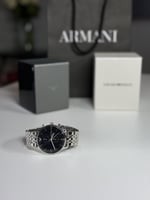 ارماني ستيل نايت ساعة رجالية