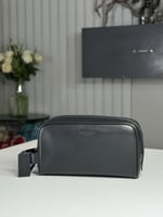 كوتش سمول ترفل كت اسود جلد طبيعي