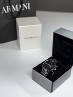 ارماني ستيل نايت ساعة رجالية