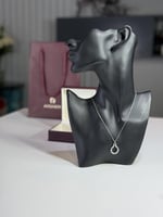 سلسلة اجنر باللون الفضي مرصعة باحجار سوارفسكي Aign...