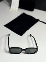 جوتشي ايتالين مجك GUCCI BLACK Rectangular frame su...