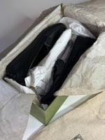 لوفر رسمي قوتشي سجنشر انترلوك Gucci Square Toe Lea...