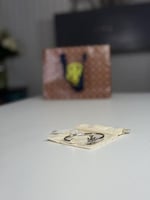 اسوار بانجل فضي بعلامة توري برتش و لولو ROPE LOGO...