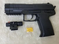 مسدس خرز ليزر كامل بلاستيك مقوى