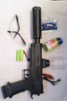 جلوك خرز صلب كهرباء اسود 6 مل قاتل الوزغ