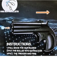 مسدس محاله خرز لين التعشيقه حديد(مقاس صغير 5مل