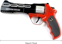 مسدس طرطعان حديد ثقيل احمر اسود