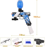 مسدس اوتماتيك جلوك خرز مائي مع ليزر مع 2000 رصاصه